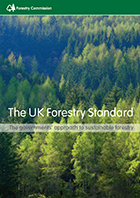 Cover of the UK Forestry Standard