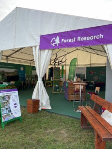 An image of the FR and FC marquee at the APF show.