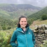 Staff profile picture of Rachel Orchard at Carrifran wildwood in the Scottish Borders.