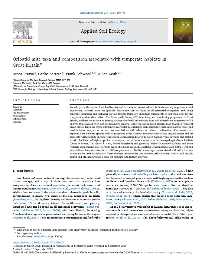 Cover of journal paper.