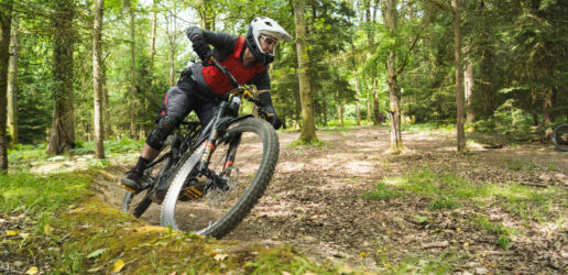 Mountain biking